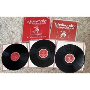 Tchaikovsky The Sleeping Beauty Record Collection w/autograph of Margot Fonteyn